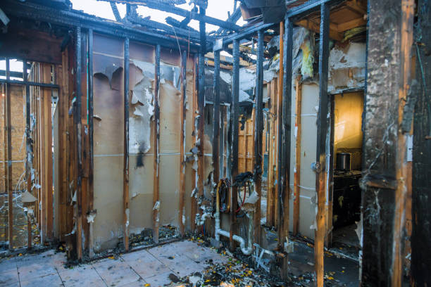 Professional Soot Cleanup technician working in Seal Beach, CA